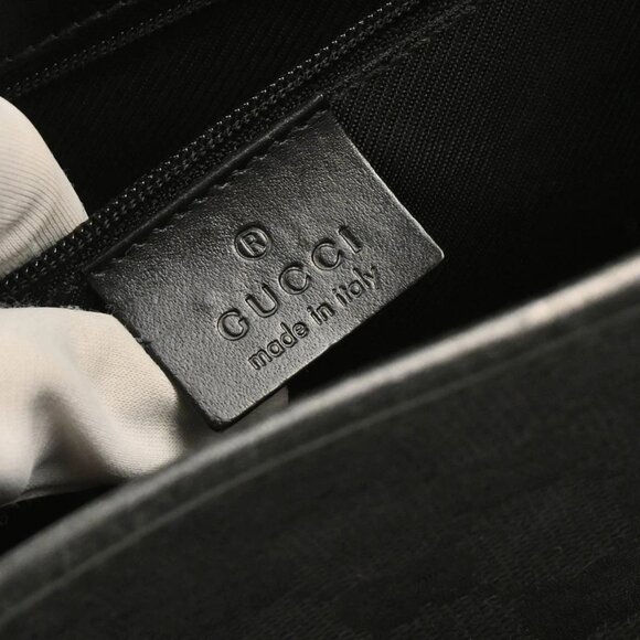 Gucci Black GG Jackie Handbag - Picture 8 of 11